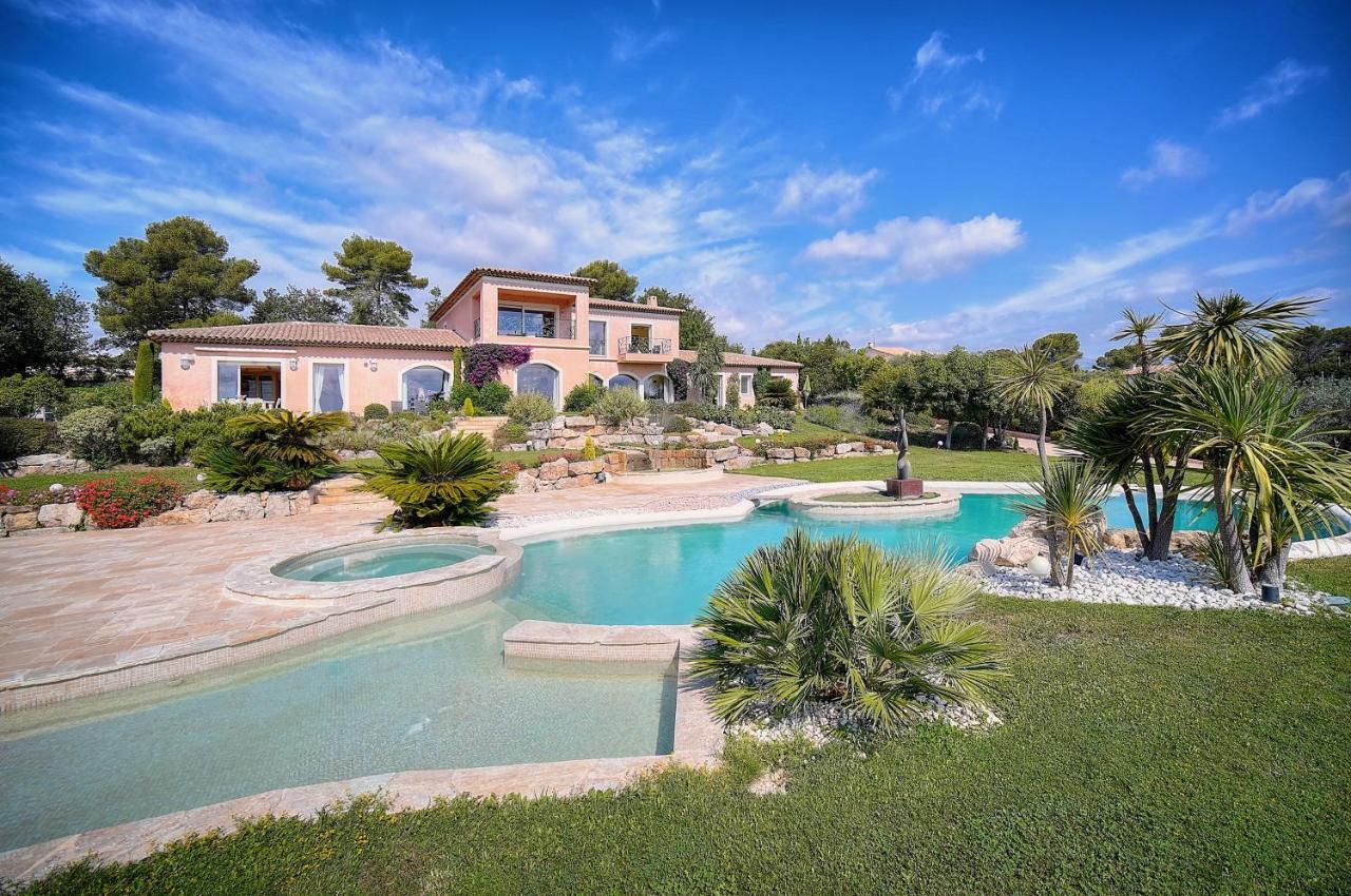 "Au Havre De Paix" 5 Etoiles Prestige Jacuzzi, Hammam, Sauna, Piscine Chauffee Mougins Cannes Grasse 외부 사진