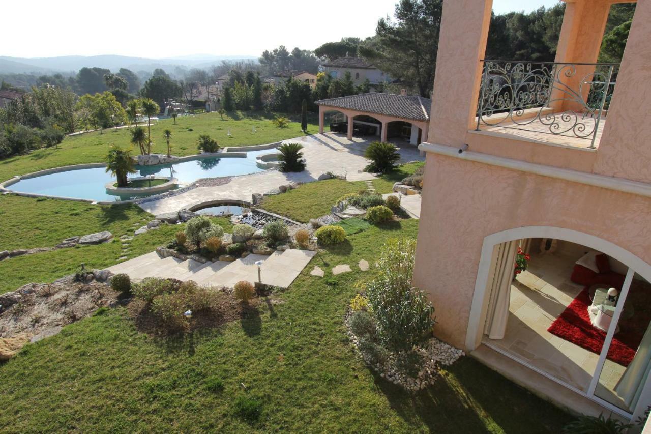 "Au Havre De Paix" 5 Etoiles Prestige Jacuzzi, Hammam, Sauna, Piscine Chauffee Mougins Cannes Grasse 외부 사진